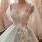 Pastel Floral Wedding Dress