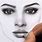 Pencil Drawing Shading Face
