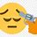 Pensive Emoji with Gun