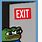 Pepe Exit GIF