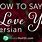 Persian Love Phrases