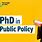 PhD in Public Policy