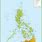 Philippines Land Map