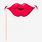 Photo Booth Props Free Printables Lips