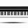 Piano Keyboard Top View