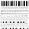 Piano Sheet Notes Letters