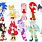 Pics of Sonic Characters
