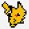 Pikachu 8-Bit Sprite