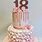 Pink 18 Birthday Cake