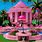 Pink Barbie Mansion