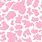 Pink Cow Print Pattern