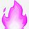 Pink Fire Emoji