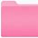 Pink Folder Icon Mac