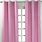 Pink Gingham Curtains