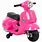 Pink Moped Scooter