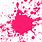 Pink Paint Splatter Clip Art