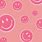 Pink Preppy Smile Wallpaper