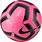 Pink Soccer Ball Size 1