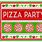 Pizza Glasses for Party Printable