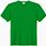 Plain Green T-Shirt Without Background