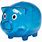 Plastic Piggy Bank