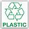 Plastic Recycle Sign