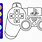 PlayStation Controller Coloring Page