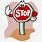 Please Stop Sign Clip Art