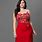 Plus Size Red Formal Dress