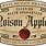 Poison Apple Label