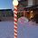Pole for Hanging Outdoor Christmas Lights
