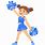 Pom Dance Clip Art