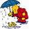 Pooh Bear Rain