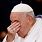 Pope Crying