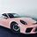 Porsche Pink Car
