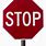 Portable Stop Signs with Base