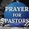 Pray for Our Pastor