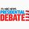 Presidential Debate Logo