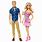 Prince and Princess Barbie and Ken Dolls 2 Pack