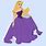 Princess Aurora Purple Dress