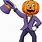 Pumpkin Man Cartoon