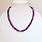 Purple Bead Necklace