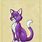 Purple Cat deviantART