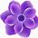 Purple Flower Graphics