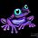 Purple Frog Drawing