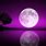 Purple Full Moon Wallpaper