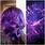 Purple Galaxy Hair