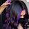 Purple Hair Color for Dark Hair