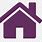 Purple Home Icon