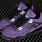 Purple Jordan 4S Black